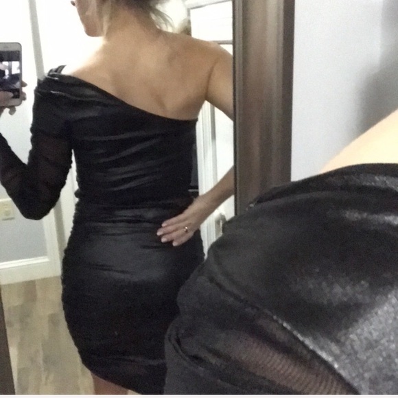 Eric Daman by Charlotte Russe One Sleeve Dress Xs - Picture 8 of 8